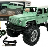 Mașină RC off-road LAND ROVER DEFENDER D110 1:14 verde 2.4G