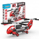 Set de construcție ENGINO Creative Builder 90 în 1 cu motor