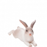 MOJO iepure culcat – figurină realistă din plastic