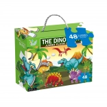 Puzzle de podea Dinozauri maxi