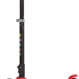 Trotinetă Robby cu lumini LED Roșie