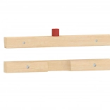 Șină de montaj superioară și inferioară pentru 1 tablă educațională MASTERKIDZ Flex