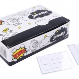 Etichetă transparentă cu clemă și ac de siguranță