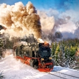 Puzzle 1000 de piese Steam Train