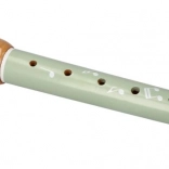 Flaută din lemn cu motiv vulpe