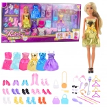 Set Mare de Modă Anlily Păpușă Rochii și Accesorii 65 buc