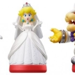 figurine amiibo Super Mario – set de nuntă Mario, Peach și Bowser (3 buc)