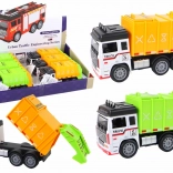 Mașină de gunoi cu remorcă