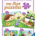 Ravensburger primele mele puzzle Animale în grădină