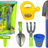 Set de grădinărit pentru copii cu găleată, lopată și stropitoare