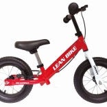 Trotineta pentru copii Crown roșie cu roți gonflabile