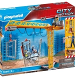 Playmobil City Action macara telecomandată cu constructori