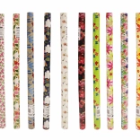 Hârtie de împachetat cu motiv floral 0,7 × 2 m