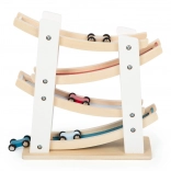 Pistă de curse în cascadă din lemn