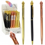 Pix de metal automat Koruna cerneală albastră 1,0 mm