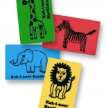 Radieră plastică KOH-I-NOOR Africa, 1 buc. (mix modele)