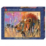 Puzzle HEYE 1000 de piese – regele animalelor
