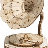 ROBOTIME Rolife Puzzle 3D din lemn Gramofon