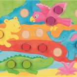 Joc de inserare cu zaruri Culori GOKI