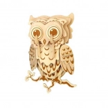 Woodcraft puzzle 3D din lemn bufniță