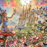 Educa puzzle Zâna și fluturii 500 piese