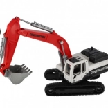 Jucărie de construcții excavator pe șenile plastic/metal
