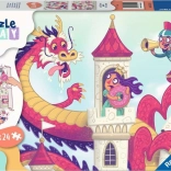 Ravensburger Puzzle & Play: regatul gogoșilor – 2×24 piese