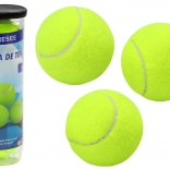 Set de 3 mingi de tenis galbene