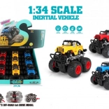 Mașinuță din plastic Off-road Jeep 1:34