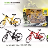 Model bicicletă de șosea 1:8 cu direcție flexibilă și roți din cauciuc