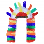 Bentiță colorată de inspirație nativă pentru carnaval