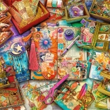 Puzzle TREFL Premium Plus Tea Time: Scrapbooking 1000 piese