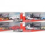 Mașină de tractare metalică cu automobil – 4 variante de culoare