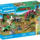 PLAYMOBIL Dinos tabără de cercetare cu dinozauri