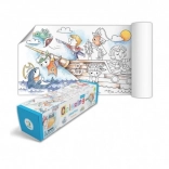 Poster de colorat Pirații