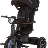 Chipolino tricicletă cu copertină și cutie muzicală Derby 2în1 Obsidian