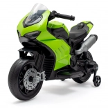 Motocicletă electrică pentru copii Supersport verde