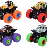 Mașină de teren cu volantă cu graffiti 9 cm