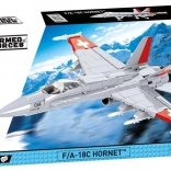 Set de construcție F/A-18C Hornet Forțele Aeriene Elvețiene