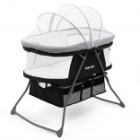 Leagăn pliabil Baby Mix DreamyNest negru