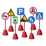 Set distractiv de semne de circulație mari Classic World