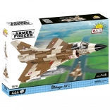 Set de construcție COBI Armed Forces – Mirage IIIC 1:48, 444 piese
