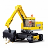 Sluban Oraș excavator pe șenile