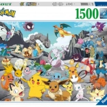 Puzzle 2D 1500 piese Clasic Pokémon