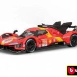 Model metalic Bburago Ferrari 499P 1:43 – câștigător 24h Le Mans 2023