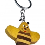 Breloc din lemn în formă de albină 2KIDS TOYS