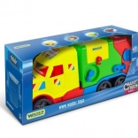 Magic Truck Basic – set de gunoi pentru copii cu container și coșuri