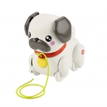 Căţeluş mops de tras FP Pets de la Fisher-Price