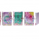 Caiet cu unicorn și paiete, 13 × 19,5 cm, 80 file