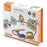 cuburi din lemn de înșirat – pirat